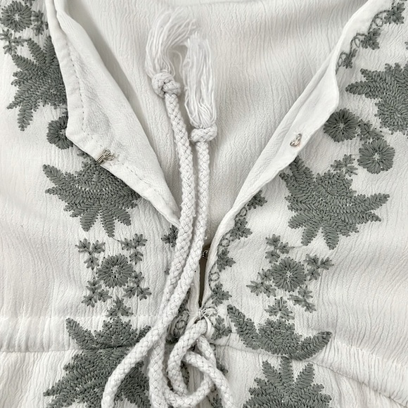 R. Vivimos / High~Low Embroidered Dress / Boho - Picture 11 of 16